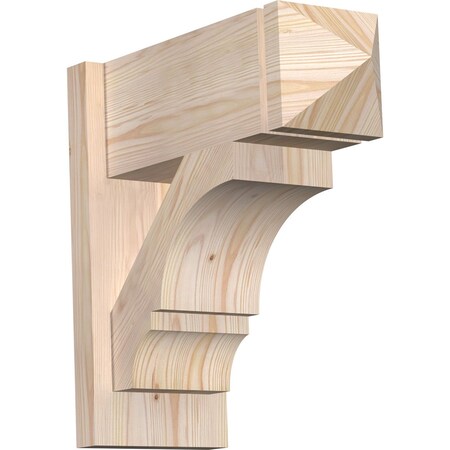 Ekena Millwork Balboa Smooth Arts and Crafts Outlooker, Douglas Fir, 7 1/2"W x 18"D x 18"H OUT08X18X18BOA03SDF